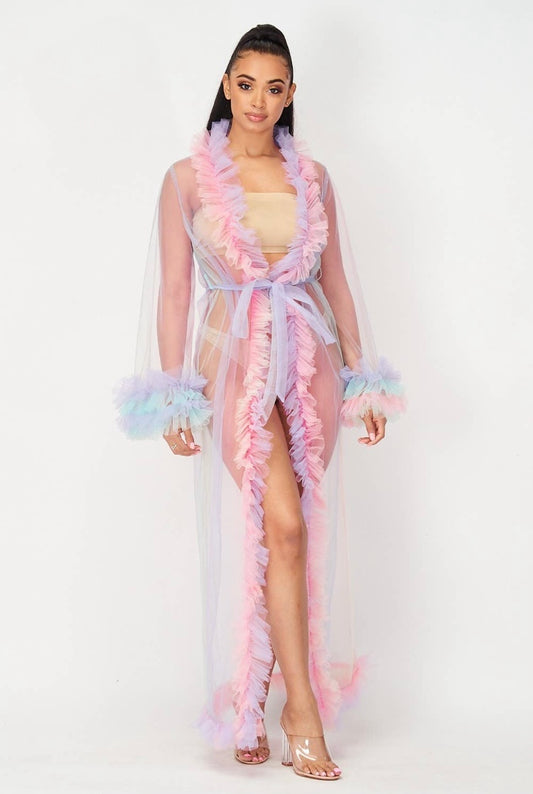 Candy Girl Beach Cover Up (Cotton Candy)