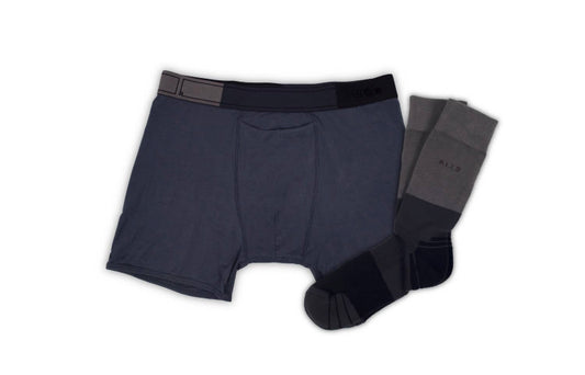 Ash Grey Brief Set