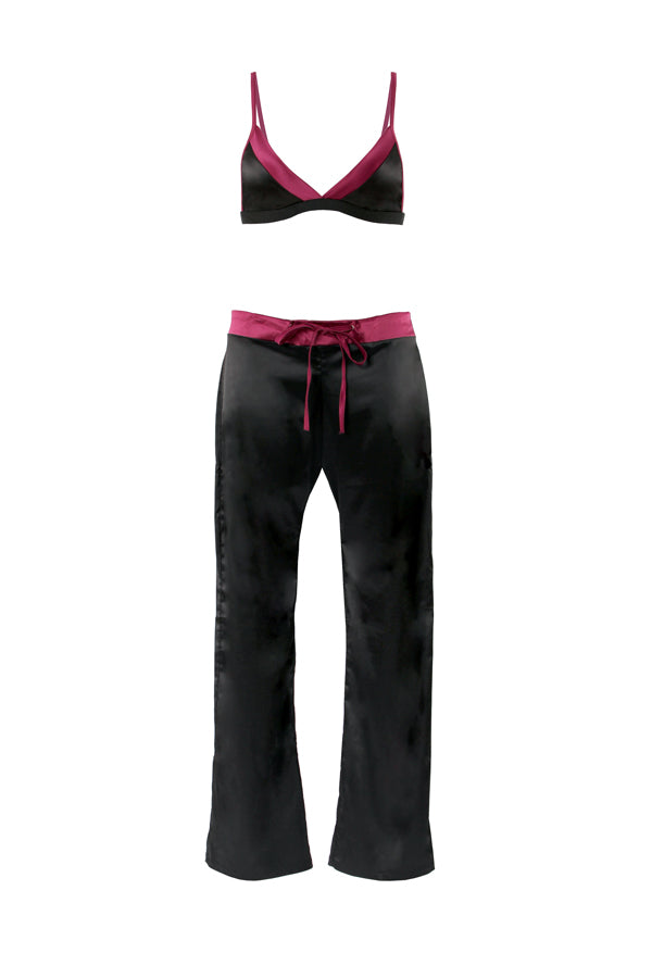 Sleeping Beauty Satin PJ Set